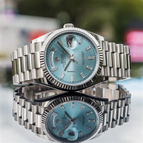 rolex day date 36 blue|Rolex perpetual day date 36.